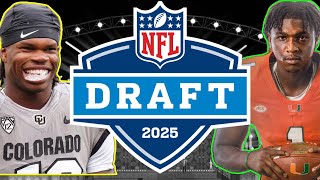 2025 NFL MOCK DRAFT FIRST ROUND EARLY LOOK [upl. by Bertero]