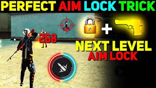 Perfect Aim Lock Trick 🎯  Desert Eagle Headshot Trick  Free Fire Mein Headshot Kaise Mare [upl. by Atsylac]