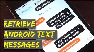 How to Retrieve Deleted Text Messages on Android [upl. by Docia157]