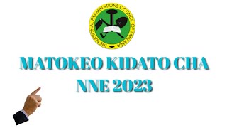 MATOKEO YA KIDATO CHA NNE 2023  FORM FOUR NECTA 2023 [upl. by Ahsatsana105]