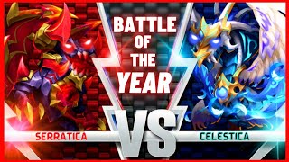 Celestica Vs Serratica😍😍  Which Dragon Is better  castleclash cbcevent [upl. by Recneps]