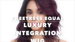 Freetress Equal Synthetic Hair Invisible L Part Wig  CHASTY WIGTYPESCOM REVIEW [upl. by Whittaker340]