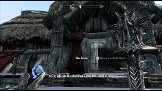 Skyrim Visit the Museum in Dawnstar [upl. by Paehpos]