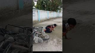 ब्रेक फेल है😂😂 comedy funny realfoolscomedyvikramcomedyvideo vikramfunnyvideomemesvikramfunn [upl. by Vento]