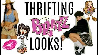 THRIFTING BRATZ DOLL LOOKS 💋 [upl. by Zales]