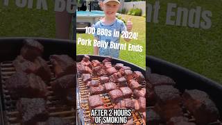 100 BBQs 2024 39 Pork Belly Burnt Ends [upl. by Revart]