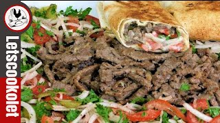 How to Make Beef Shawarma at Home [upl. by Ahseinet]