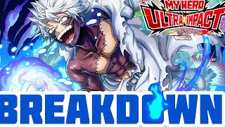 MY HERO ACADEMIA ULTRA IMPACT UR SEASON 7 WHITE HAIR DABI BREAKDOWN IS HE GOOD [upl. by Ahsimed]