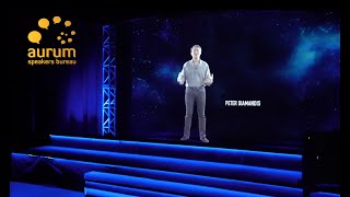 Peter Diamandis hologram keynote technology  Aurum Speakers Bureau [upl. by Eceinal280]