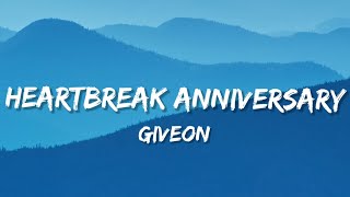 Giveon  Heartbreak Anniversary Lyrics [upl. by Elmore]