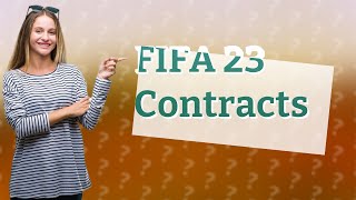 Does your contract expire in FIFA 23 Career Mode [upl. by Eednas714]