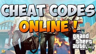 GTA 5 Online  How To Use Cheat Codes Online  quotGTA 5 Online Cheat Codesquot [upl. by Norad340]