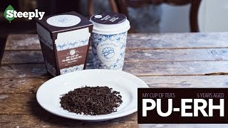 MCOT PUERH 5 YEAR AGED  Steeply Loose Leaf Tea Reviews [upl. by Mossolb]