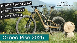 Orbea Rise LT 2025 im Test  Wird eines der beliebtesten EMTBs in der Gen3 noch besser [upl. by Ayit]