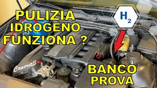 Pulizia del motore ad Idrogeno funziona veramente  Proviamola sul banco prova prima e dopo [upl. by Atikin686]