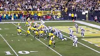 Packers Touchdown and Lambeau Leap [upl. by Eirek]