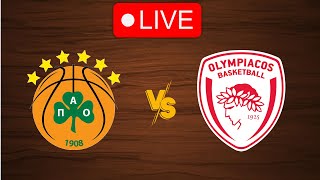 🔴 Live Panathinaikos vs Olympiacos  Live Play By Play Scoreboard [upl. by Jen]