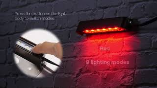 7 Inch LED RGBW Retaining Wall Light [upl. by Ainoz102]