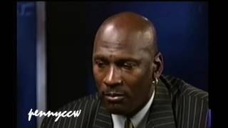 Michael Jordan compares his era to Allen Iversons NBA era 2001 [upl. by Rausch]