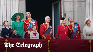 Trooping the Colour amp flypast 2023 in full King Charles celebrates first birthday parade [upl. by Blackwell402]