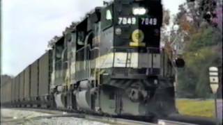 Early Norfolk Southern  19851986 [upl. by Lleumas]