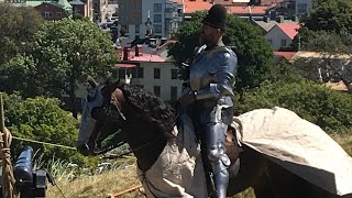 Medeival Knights Jousting  Stiching Hei 2018 [upl. by Ynohtnad188]