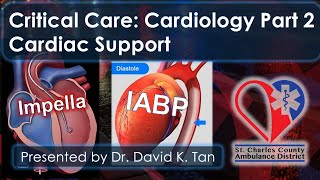 Cardiology for Critical Care Part 2  Cardiac Support [upl. by Rolat]