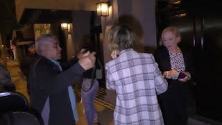 Sarah Paulson and Holland Taylor outside Craigs Restaurant in West Hollywood [upl. by Adnerak]