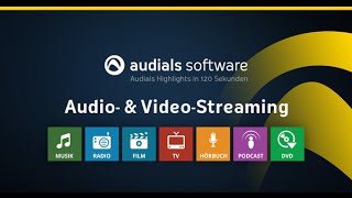 Audials2016 in 120 Sekunden Audio amp VideoStreaming [upl. by Ynnatirb]