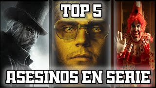 TOP5 ASESINOS SERIALES MAS FAMOSOS DEL MUNDO [upl. by Leatri726]