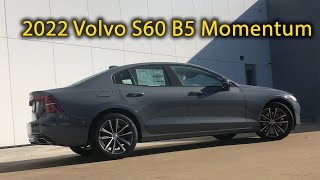 2022 Volvo S60 B5 Momentum Review Tour And Test Drive [upl. by Annij]