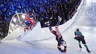 Red Bull Crashed Ice  les chutes les plus spectaculaires [upl. by Anirtruc162]