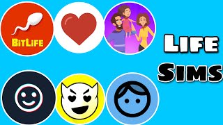 5 life simulator games to try if you like BitLife [upl. by Otinauj152]