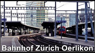 Zugsichtungen beim Bahnhof Zürich Oerlikon  Stadt Zürich  Schweiz 2024 [upl. by Tillio]