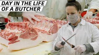 A Day in the Life of Whole Animal Butcher Heather Marold Thomason — Clocking In [upl. by Yra]