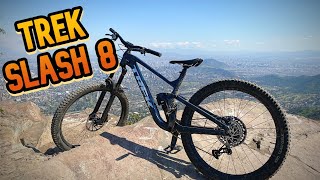 BIKE CHECK  TREK SLASH 8  Primeras impresiones [upl. by Ennylyak731]