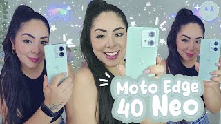 AMANDO ESSE CELULAR Moto Edge 40 Neo Opinião de usuaria [upl. by Yeblehs]