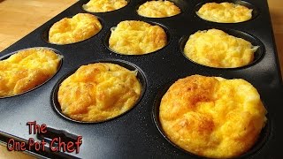 Oven Baked Mini Omelettes  One Pot Chef [upl. by Jourdain]