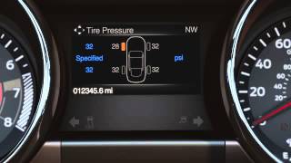 Tire Pressure Monitoring System with Individual Tire Pressure Display TPMS [upl. by Dorita]