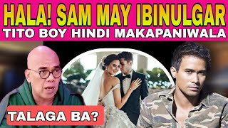 JUST IN CATRIONA GRAY UMIYAK DAHIL ISINAPUBLIKO NA NI SAM MILBY ANG KATOTOHANAN [upl. by Atok]