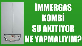 İmmergas Kombi Su Akıtıyor Ne Yapmalıyım [upl. by Anaitit873]