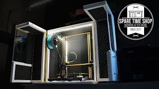 3D Printer Enclosure  Build Creality CR10 [upl. by Ardnas745]