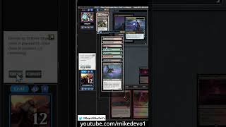 Cool Stack  Magic the Gathering MTGO mtg shorts mtgmodern magicthegathering [upl. by Yralam955]