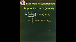 Identidad Trigonométrica con Logaritmos Naturales [upl. by Morris]