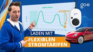 Flexible Stromtarife wie aWATTar oder Tibber EAuto GÜNSTIG laden mit dem goe Charger [upl. by Ahtinak]