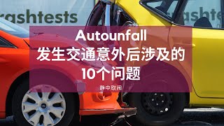 Autounfall 发生交通意外后涉及的10个问题 [upl. by Nnylarak584]