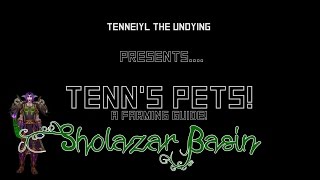 Tenns Pets A Taming Guide  Sholazar Basin rare pets [upl. by Malda]