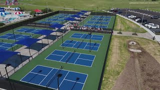 Freedom Park opens new pickleball courts in Greenwood [upl. by Philippa735]