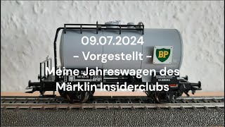 20240709  Vorgestellt  Jahreswagen vom Märklin Insiderclub [upl. by Wildee]