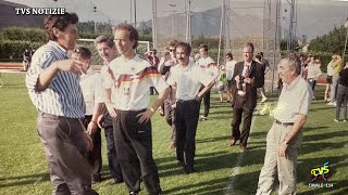 Quando la Germania si allenava a Oggiono per i mondiali di Italia 90 [upl. by Roe281]